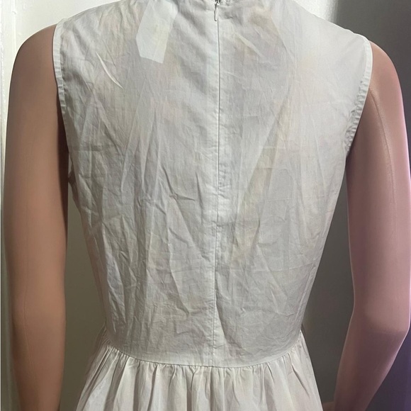 NUUTS Women’s Sleeveless Cotton Poplin Maxi Dress w/ Pockets - Picture 7 of 12